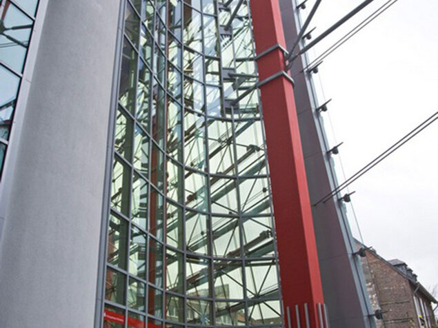 Glasfassade von Metallbau Jansen